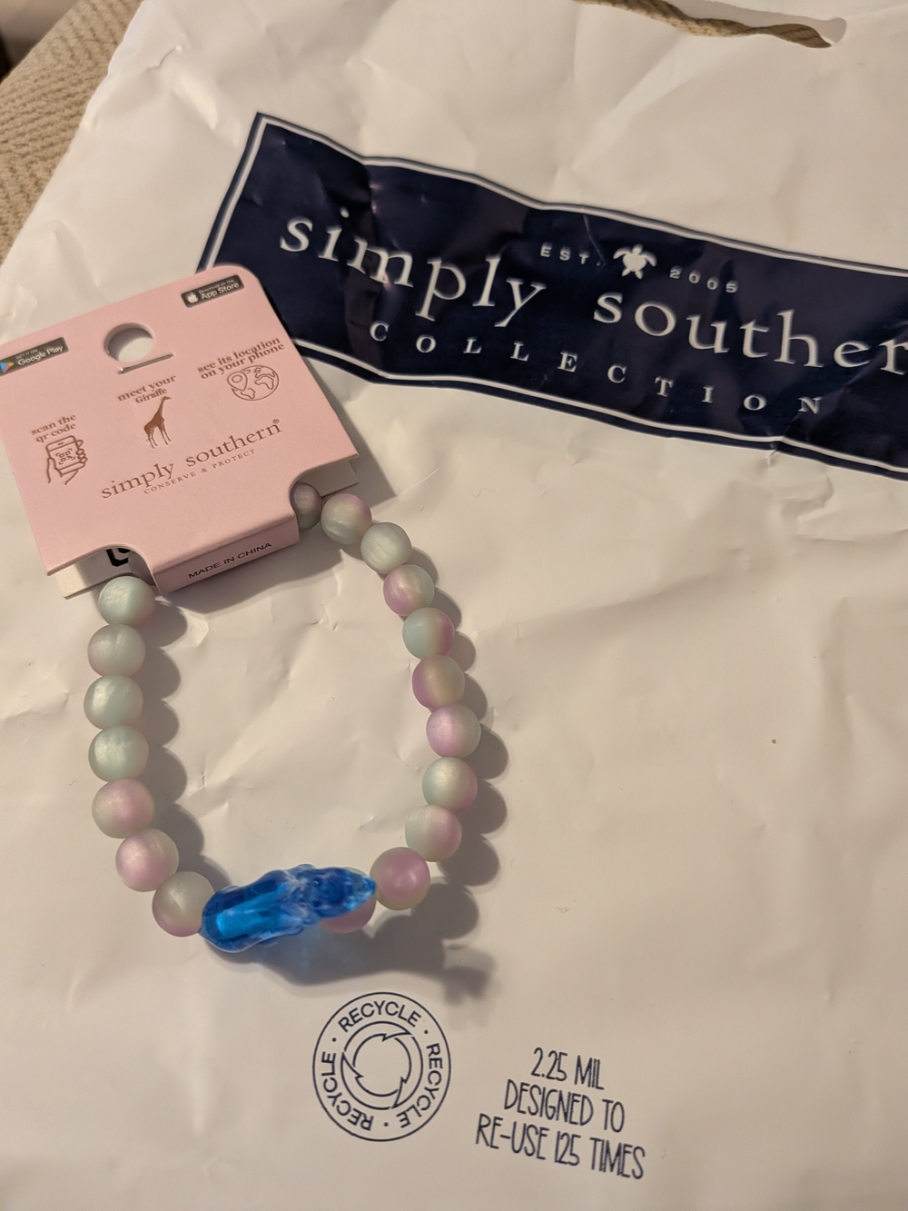 Simply Southern Giraffe 🦒 Tracking Bracelet